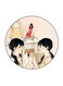 Girls Printed Fridge Magnet Multicolour