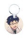 Digimon Anime Printed Wooden Keychain