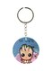So Cute Cartoon Charecter Printed Key Chain