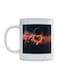 Love Printed Ceramic Mug White/Black/Red