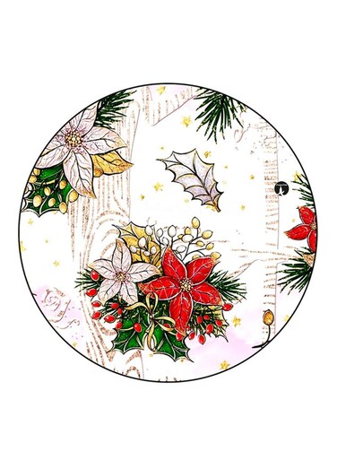 Flowers Printed Fridge Magnet Multicolour