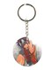 Double Side Anime Digimon Printed Keychain