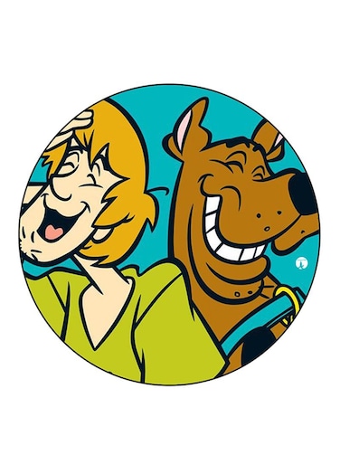 Scoopy Doo Printed Fridge Magnet Round Multicolour
