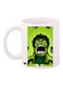 Hulk Printed Coffee Mug White/Green/Black 11ounce