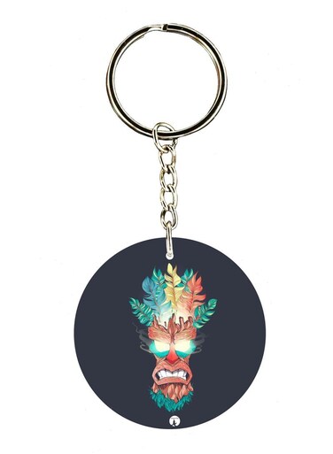 The Crash Video Game Printed Keychain