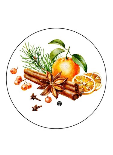 Food Printed Fridge Magnet Multicolour