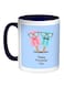 Happy Friendship day Printed Coffee Mug Blue/White/Pink 11ounce