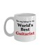 World's Best Guitarist Printed Coffee Mug White/Black/Red
