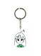 Girl Printed Double Sided Keychain
