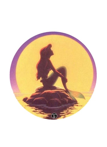 Vintage Art Printed Fridge Magnet Multicolour 5.5 x 5.5cm