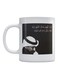 Artist Printed Ceramic Mug White/Black