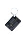 Sherlock Printed Keychain Black/Gold