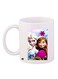Frozen Characters Printed Coffee Mug White/Purple/Blue