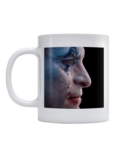 Joker Printed Mug White/Black/Red