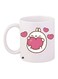 Printed Coffee Mug White/Pink