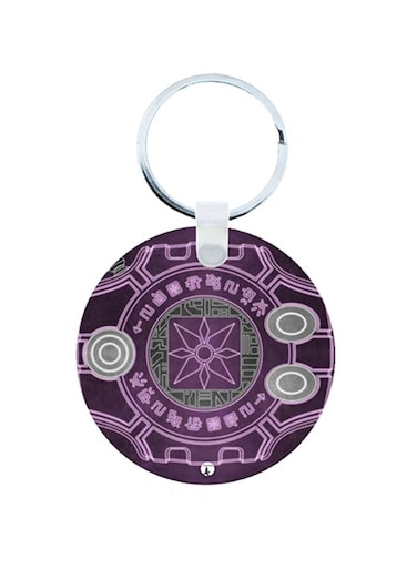 The Digimon Anime Wooden Keychain