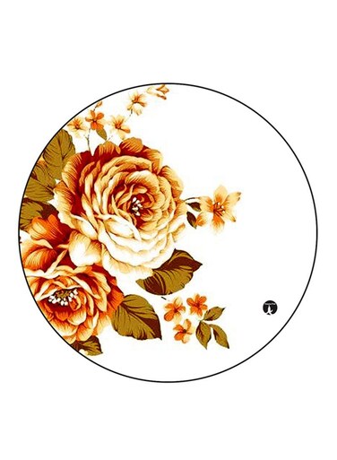 Flowers Printed Fridge Magnet Multicolour