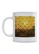Freedom Printed Mug Yellow/Black/Green