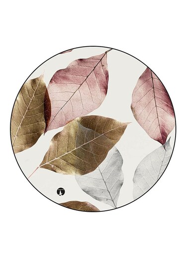 Leafs Printed Fridge Magnet Multicolour