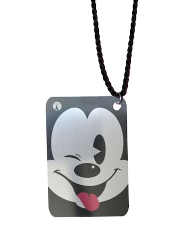 Disney Cartoon Printed Car Mirror Pendant