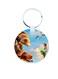 Good Dinosaur Printed Wooden Keychain