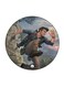 Video Game Uncharted Printed Fridge Magnet Round Multicolour