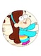 Gravity Falls Printed Fridge Magnet Multicolour