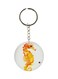 Sea Horse Printed Single Sided Keychain