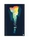 Printed Fridge Magnet Multicolour 8.5x0.4x5.5cm