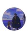 The Anime Jazeerat Al Kanz Theme Printed Fridge Magnet Blue/Brown/White