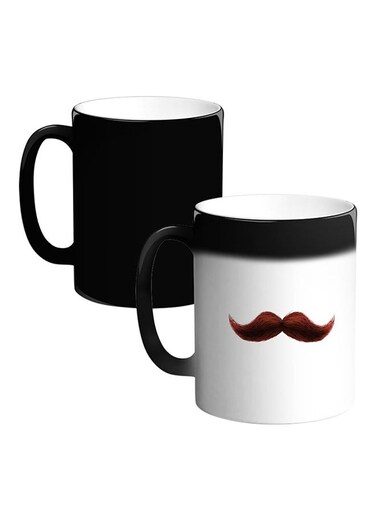 Heat Sensitive Magic Ceramic Mug Multicolour 12ounce