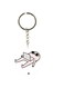 Double Sided Cartoon Printed Keychain