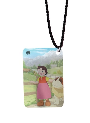 Alps Printed Car Mirror Pendant