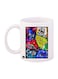 Sonic Printed Mug White/Green/Blue Standard Size
