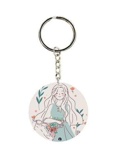 Character Printed Keychain