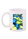 Cartoon Printed Coffee Mug White/Blue/Green 11ounce