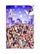 Printed Fridge Magnet Multicolour 8.5cm