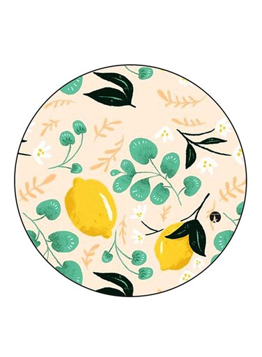 Lemons Printed Fridge Magnet Multicolour