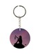 Human Figure Printed Keychain