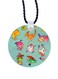 Printed Car Mirror Pendant