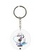 Anime Hunter X Printed Keychain White/Purple/Blue