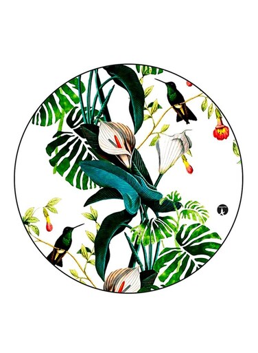 Flowers Printed Fridge Magnet Multicolour