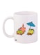Spongebob Printed Coffee Mug White/Pink/Yellow
