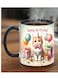 RYN&reg; Happy Birthday Cat 11oz Porcelain Mug - Perfect for Coffee, Milk, Juice   Ideal Gift for Couples, Spouses, Girlfriends, Boyfriends on Valentine's Day, Christmas &amp; More