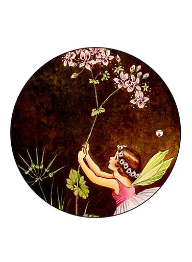 Girl Printed Fridge Magnet Multicolour