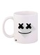 Marshmello Printed Coffee Mug White/Black 11ounce
