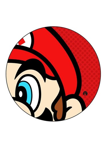 Video Game Super Mario Printed Fridge Magnet Multicolour