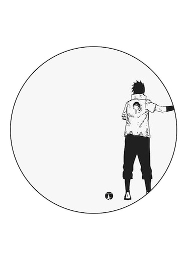 The Anime Naruto Printed Fridge Magnet Multicolour
