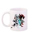 Sonic Printed Coffee Mug White/Blue/Red