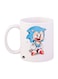 Sonic Printed Mug White/Blue/Beige Standard Size